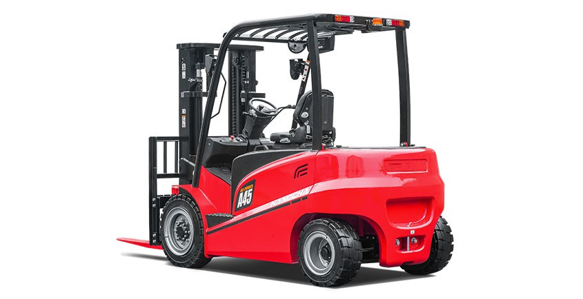 china Battery Fast Charged 4 Wheel Forklift , A Series Electric Warehouse Forklift