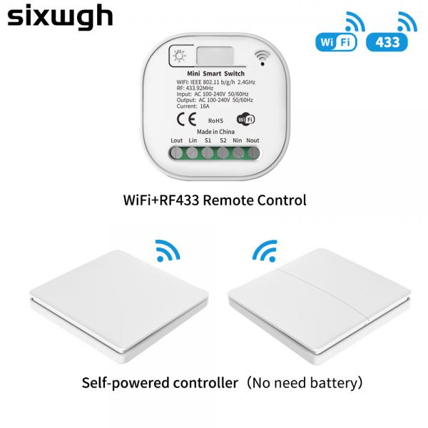 Quality Wireless Zigbee Smart Switch 2.4GHz Switch IP44 Waterproof for sale