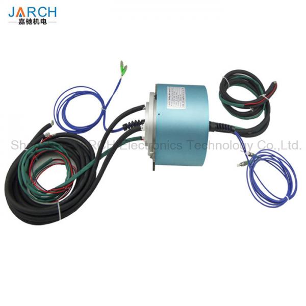 Quality 2 Channels Rotary Slip Ring Fiber Optical Joint For Encoder Servo Motor Signal for sale