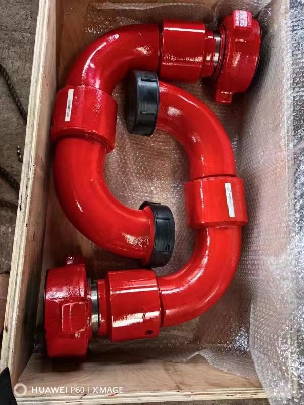 China 3 Swivel Style 50 MxF, WP: 15K, For Cementing Application Pipe Fittings factory