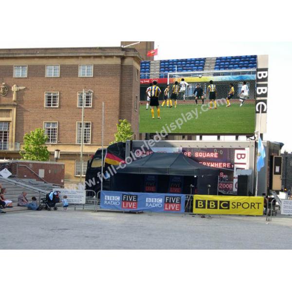 Quality High Resolution P3.91 RGB Outdoor Rental LED Display With 250x250 Mm Led Module for sale