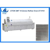 China High heat exchange rate LED lighting 10 zones SMT reflow oven machine factory