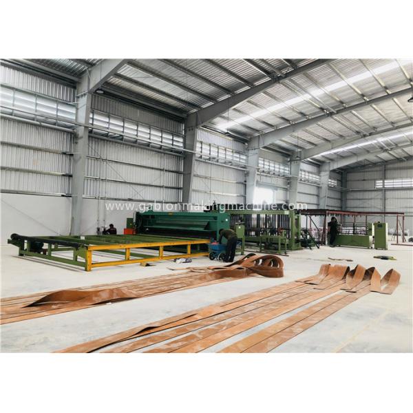 Quality 3 Twisting Lines Gabion Machine 95m/H Speed For Protect Sea Wall ISO Approved for sale