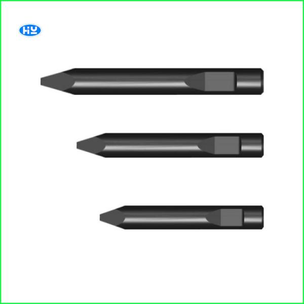 Quality Moil Point Hydraulic Breaker Chisels 30-36T 165mm Concrete Hammer Chisel for sale