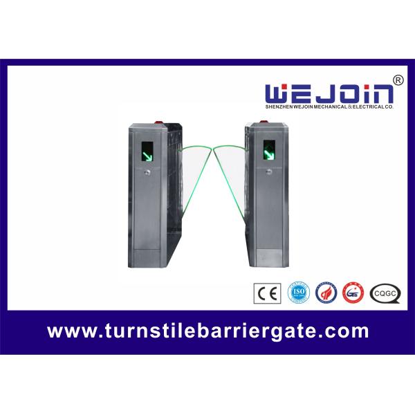 Quality Electric Turnstile Price Flap Barrier, Sliding Flap Turnstile Gate for sale