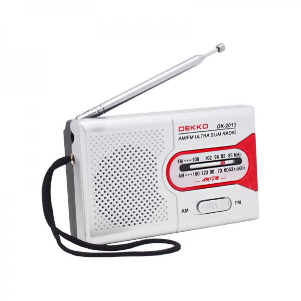 Quality Pocket AM FM Radio Receiver Built In Speaker FM88 Customized LOGO for sale