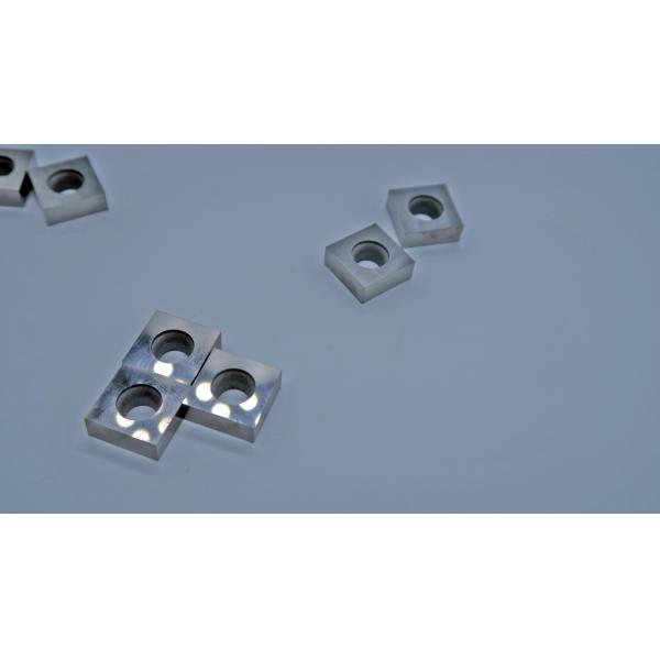 Quality Hard Carbide  PCD Grooving Inserts Square 12.7mm For PCBN Cutting Turning for sale