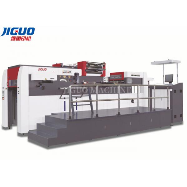 Quality Gilding Gold Automatic Hot Foil Stamping Machine Creasing 1060X760mm Sheet for sale
