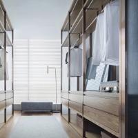 China Dressing Room Closet Melamine Board Cabinet Panel Walk In Closet factory