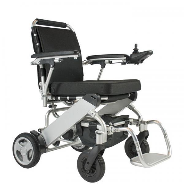 Quality Lithium Battery Portable Foldable Electric Wheelchair Elderly Use Lightweight Power for sale