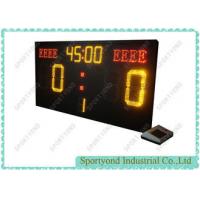 China 7 Segment Sports Gymnasium Digital Electronic Scoreboards For Football Team Game for sale