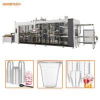 China Multistation ABS Disposable Cup Making Machine Biodegradation Starch factory