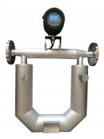China high accuracy 4-20mA Hart protocol mass flow meter coriolis mass flowmeter for fuel oil factory