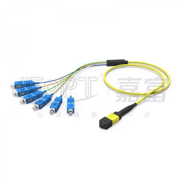 Quality MTP - SC 6 Core 8 Core 3.0mm Main Cable Branching SC Patch Cord for sale