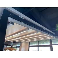 China Waterproof Retractable Outdoor Awnings Retractable Roof System 110V / 230V for sale