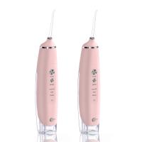 Quality Pink Rechargeable Dental Flosser , Electric Oral Irrigator Ipx7 for sale
