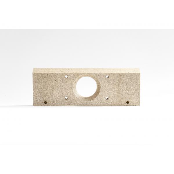 Quality Furnace Vermiculite Fire Brick Sheet , Durable Fire Resistant Board Behind Stove for sale