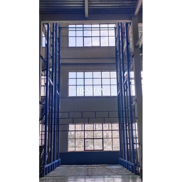 Quality Basement Hydraulic Cargo Lift Elevator Warehouse Goods Lift Wall Mounted for sale