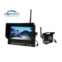 China Wireless HD TFT Car Monitor , 24V Wireless Reversing camera Kit for Truck factory
