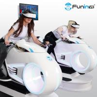 China Virtual Reality Driving Simulator 9D VR Racing Game Machine VR Motorcycle Driving Simulator factory
