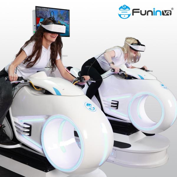 Quality Virtual Reality Driving Simulator 9D VR Racing Game Machine VR Motorcycle for sale