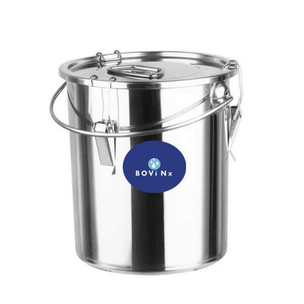 Quality Sealed Stainless Steel Soup Pot Milk Container Large Capacity With Clamps for sale
