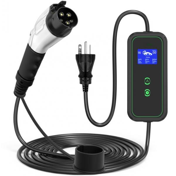Quality Home Charging Electric Car Cable Portable 32A Portable EV Charger For Electric Car Cable for sale