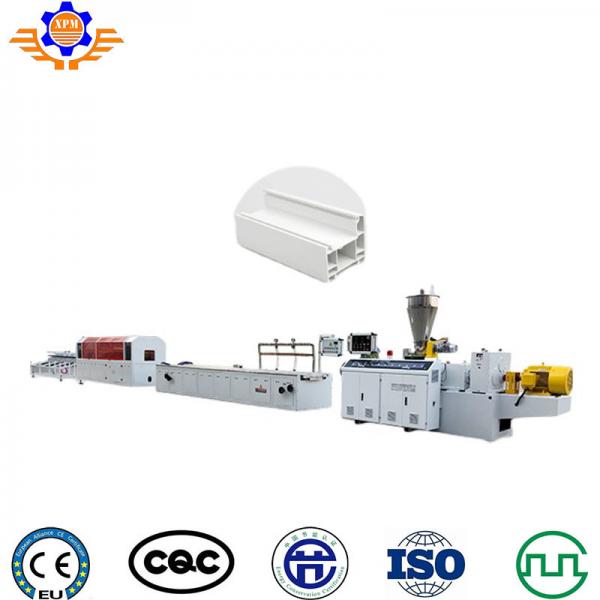 Quality 300mm Pvc Profile Extrusion Machine With Conical Double Screw Plastic Extruder for sale