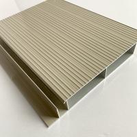 China Mill Finish Painting Powder Coated Aluminum Extrusions factory