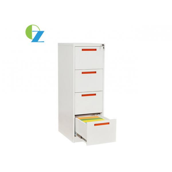 Quality Vertical 4 Drawers Lockable Metal Filing Cabinets Office Furniture Commercial for sale