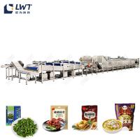 Quality Seasoning vegetable production line Pre-cooked vegetable cooling and blow-drying for sale