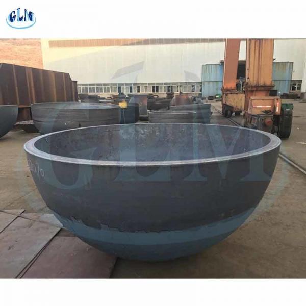 Quality 800mm 900mm 1000mm Cast Iron Pressure Vessel Dome Ends Spherical Dished Head for sale