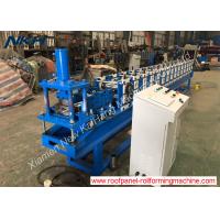 China Durable Slat Roll Forming Machine , Steel Rolling Rolling Shutter Making Machine factory