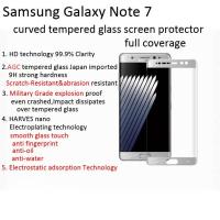 China for galaxy note 7 samsung galaxy note7 tempered glass screen protector Curved 3D full cover AGC Japan clear anti-scratch factory