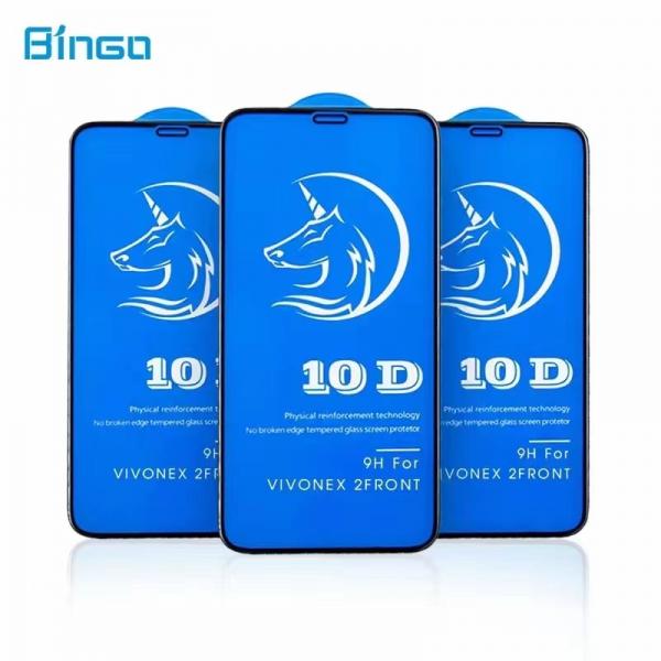 Quality 10d Tempered Glass Screen Protector For Iphone 13 Protective Film Anti Explosion for sale