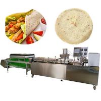 China 220V 380V 3Phase Industrial Bread Making Machine  Automatic Tortilla Maker PLC Control factory