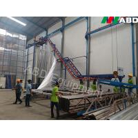 Quality steel door/fence/pipe surface finish electrostatic powder coating line for for sale