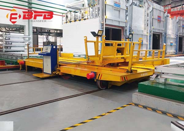 Quality Self - Propelled Annealing Furnace Rail Transfer Cart High Temperature Proof for sale