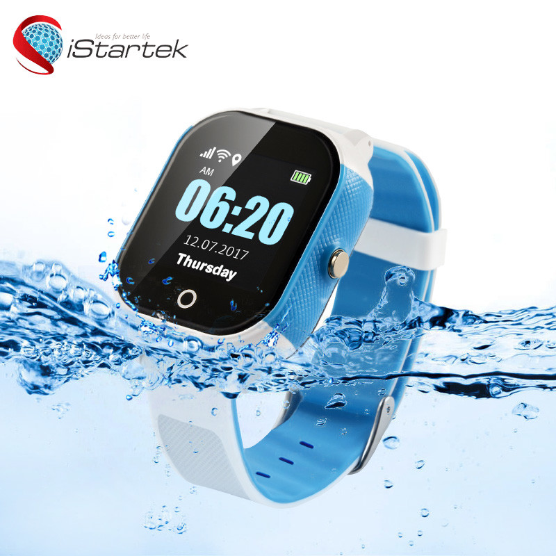China Ip67 Waterproof Anti Lost Camera GPS Touch Screen Smart Track Watches For Kids factory
