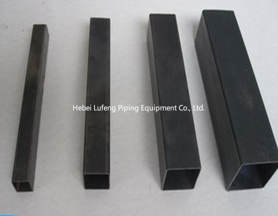 China 40x40 iron fence rectangular carbon mild steel tube sizes / weight ms square pipe factory
