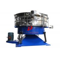 China Carbon Steel Round Compost Tumbler Screener For Sieving Granular Materials factory