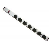 Quality Waterproof Rack Mountable Power Strip PDU For Cabinet 7 Way / 8 Way UL Approved for sale