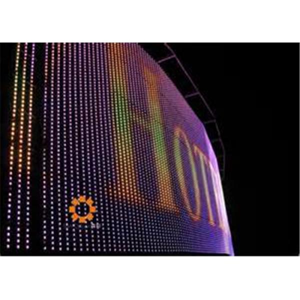 Quality SMD LED Video Curtain Large Outdoor Led Display Screens For School / Airport for sale