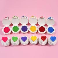 China 15 Color Options Temporary Hair Color Dye Heart Shape Easy Application factory