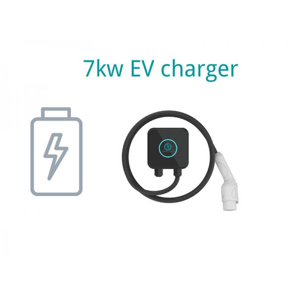 Quality Level IP54 Wall Mounted EV Charger 7kw Home Charging Point 4.03kg for sale
