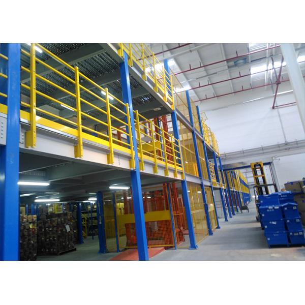 Quality Multi Level Steel Structure Mezzanine Floor For Warehouse / Office for sale