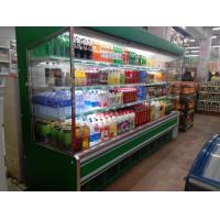 China Remote Cooling Vegetables Refrigerated Display Cabinets For Super Store factory