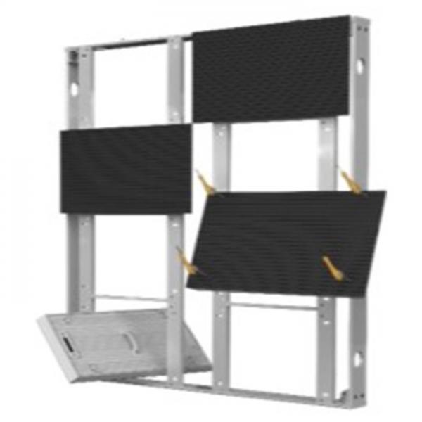 Quality P4.8 Fixed LED Screen Panel Outdoor Full Front Access 1000×1000mm for sale