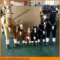 China Walking Ride on Toy Horse, Action Pony Toy Go Without Battery, Moving Toy Horse-kid/adult factory