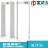 China Multi Zone metal detector 33 Detect 400 Sensitivity Zones Door Frame Metal Detector With Led Side Light Alarm factory